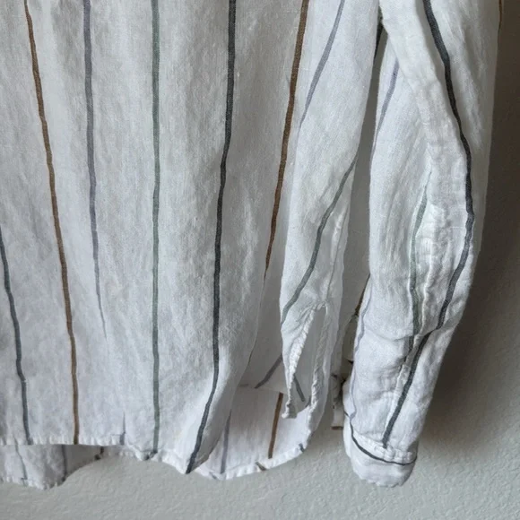 Artisan NY 100% Linen Top - Picture 3 of 5